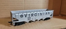 6L HO Scale Train Car VIRGINIAN VGN 2610 4 BAY HOPPER HORN HOOK COUPLER