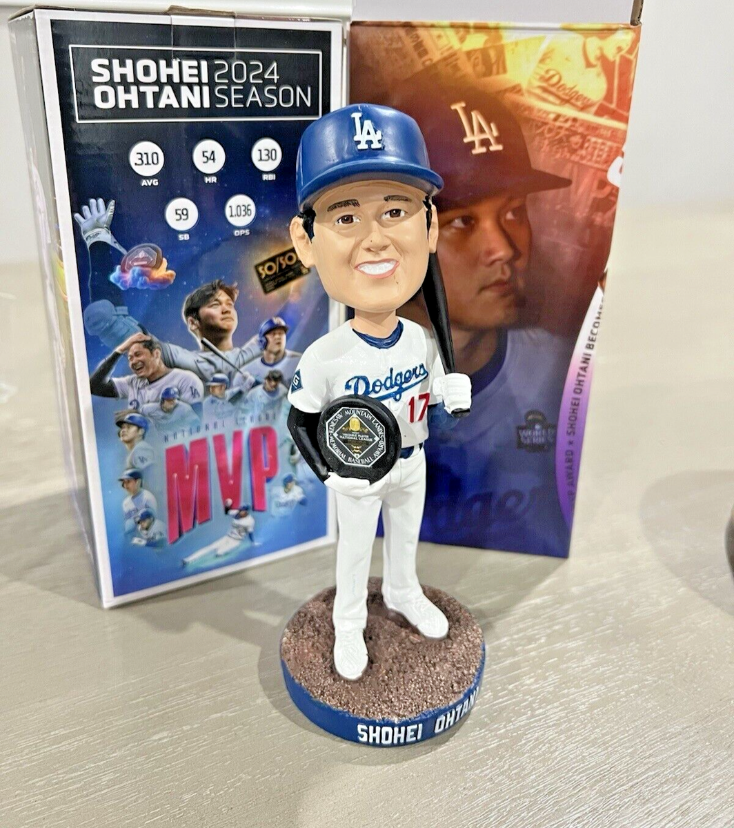 MVP Shohei Ohtani 2025 LA Dodgers Bobblehead SGA | eBay
