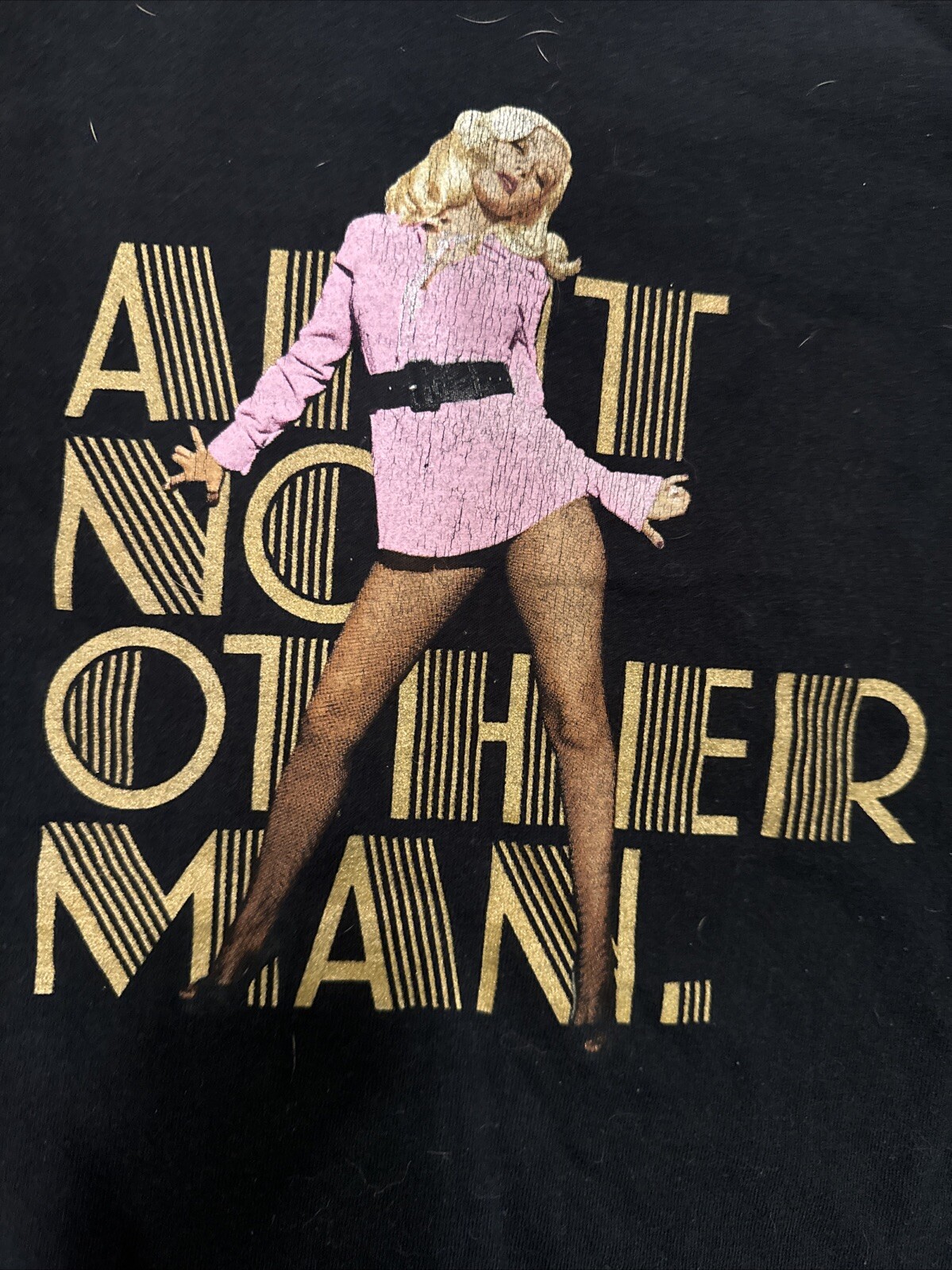ALTRA 2006 Christina Aguilera Back to Basics Tour Shirt Ain't No Other Man Medium