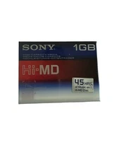 Sony Hi-MD 1GB High Capacity Media Minidisc New and SEALED FREE SHIPPING 