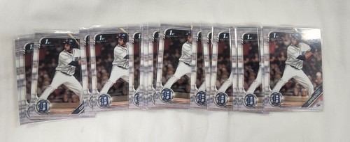 2019 Bowman Chrome Draft Riley Greene #BDC-50 18 Card Lot