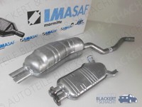 Imasaf Auspuffset Msd+Esd für BMW 5Er E34+Touring 520I 24V 1991-1997|525I Optik