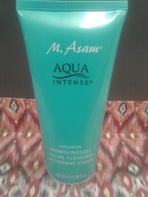 M. ASAM Aqua Intense hyaluron gel Facial Cleanser 6.76oz New sealed 