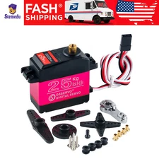25KG DS3225 Digital Servo 270 Degree 6V Copper Gear for 1/8 1/10 Scale RC Car