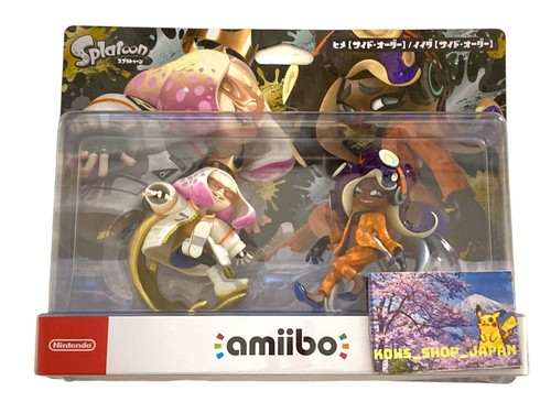 amiibo Squid Sisters Off The Hook Set Splatoon 3 Nintendo Switch Figuren NEU - Bild 23 von 42