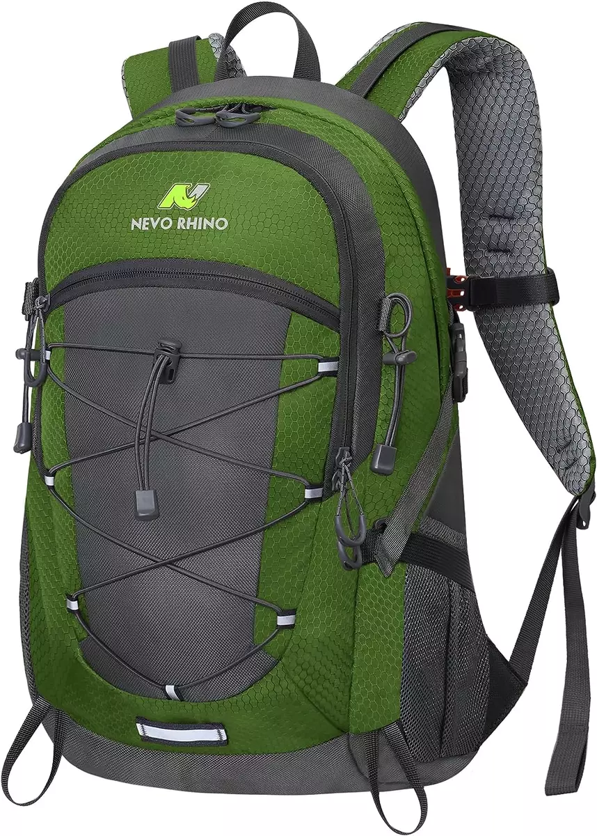 Waterproof day top hiking backpack