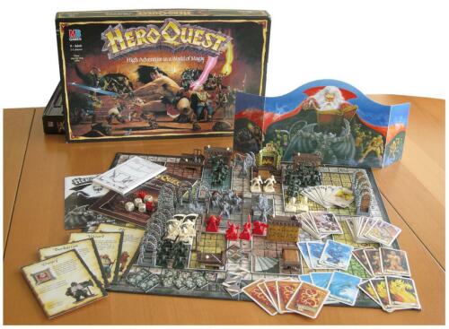 Heroquest & Expansions Spare Parts Cards Tokens Books etc MB Games Workshop - Picture 1 of 68