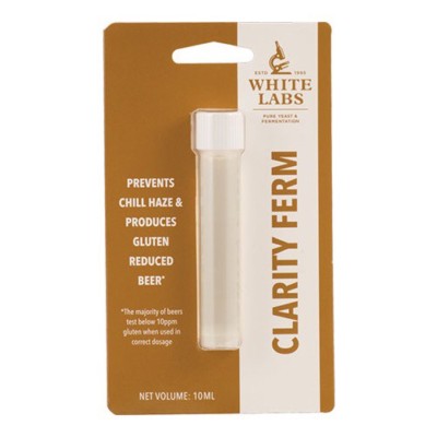 White LABS clarity Ferm - Homebrew Beer Clarifyer Fining Clear - Prevents Haze