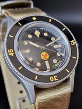 Seiko NH35 Automatic Retro 40mm Military Dive Watch by Tandorio