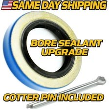 Front Wheel Bearing Grease Seal Fits EZGO Golf Cart 12092G1, 25146G1, 19472G1