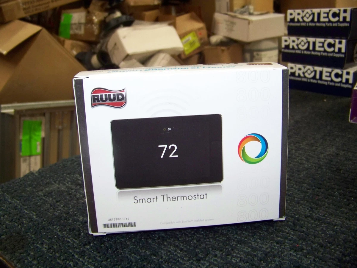 Ruud EcoNet Smart Thermostat UETST800SYS New | eBay