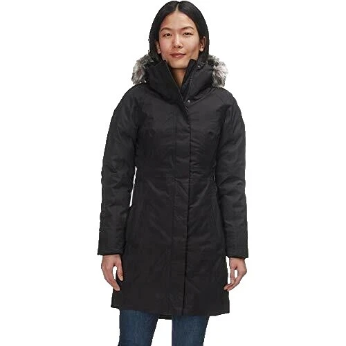 Negro The North Face Parkas abrigos, chaquetas y chalecos para Mujeres