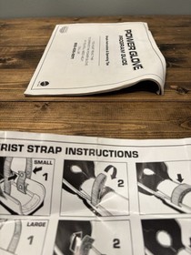 VTG NES Power Glove Program Guide Instruction  And Wrist Strap Instructions