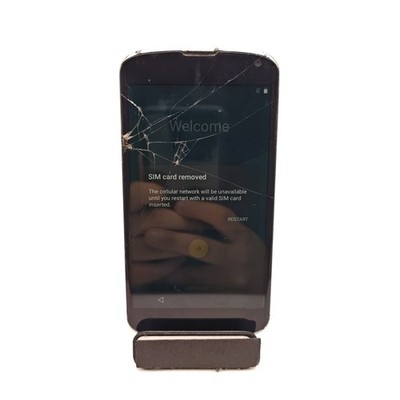 LG Nexus 4 E960 Smartphone (T-Mobile) - 8GB Black - DAMAGED #3341