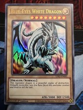 YuGiOh Blue-Eyes White Dragon LDS2-EN001 ULTRA RARE HOLOFOIL NM 1ST Edition