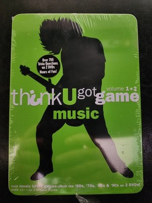 Various Think U Got Game Music Volume 1 + 2: Music Trivia Game (2-Dvd) BRAND NEW