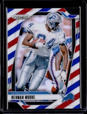 2024 Panini Prizm #100 Herman Moore Red White and Blue