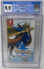 CGC Graded Pokemon Sword NEW Nintendo Switch (1022778009, 9.9 A++)