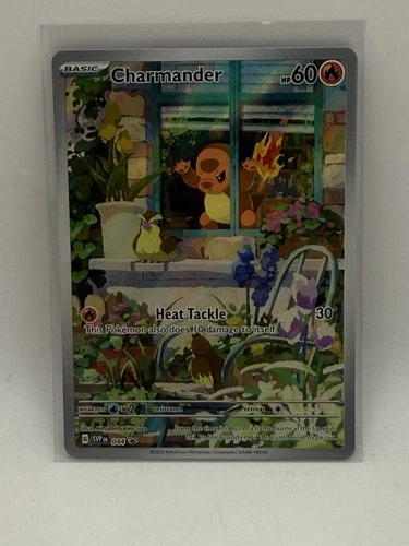 Pokémon TCG Obsidian Flames Charmander Center ETB Promo SVP044