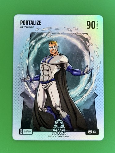 2025 Bo Jackson Battle Arena Update BBF-99 Portalize Blue Battlefoil Ice