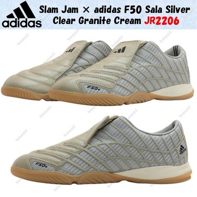 Slam Jam × adidas F50 Sala Silver Clear Granite Cream JR2206 Men's Size