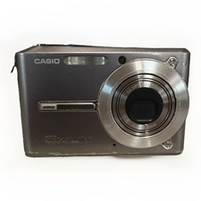 Casio Exilim EX-S500 Digital Camera 5.0MP Silver Compact – Powers On Read descri