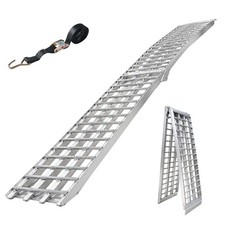 Auffahrrampe Motorradrampe Verladerampe Alu klappbar 305 cm 680 kg Heavy Duty 1x