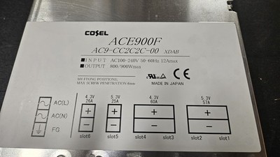 Cosel ACE900F 900W AC-DC Switching Power Supply 100-240V Industrial PSU