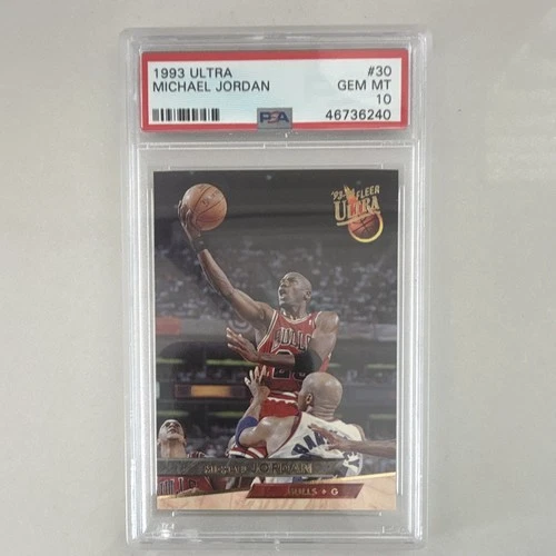 Fleer Ultra 1993 Michael Jordan #30 Chicago Bulls PSA 10 Graded Card