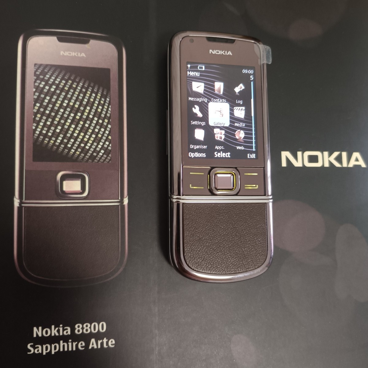 NOKIA携帯電話『8800e Sapphire Arte 』純正バッテリー付