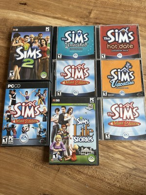 The Sims 4 PC Lot of 3 plus 5 Expansion Packs - life stories, deluxe edition n 2