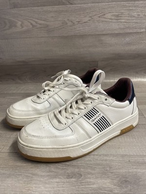 Herren Gant Saint Bro Sneaker Turnschuh in Weiß Größe 7