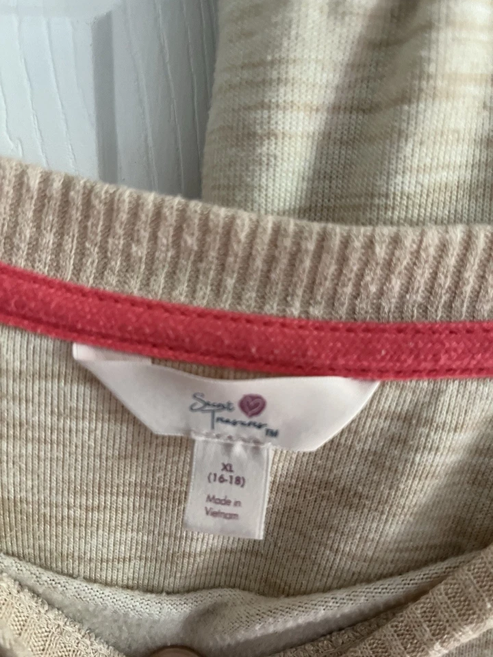 Weekend Sleep/Lounge Wear Women's Large Pant X-Large Top Set 2 Piece Comfy - Image 4 of 4