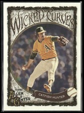 Catfish Hunter 2025 Topps Allen & Ginter Wicked Curves #WC-30 Oakland Athletics