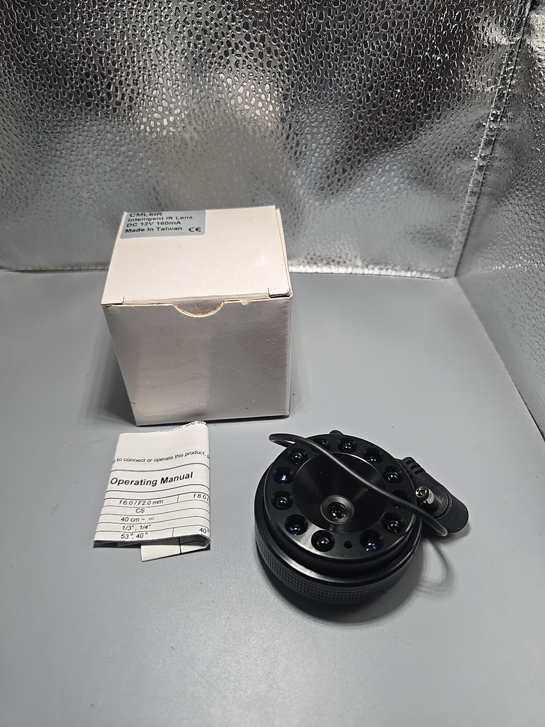 Lens. 12v 1/3" Lens