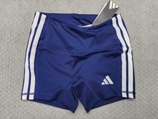 Adidas Volleyball Shorts Womens Small Navy 4-Inch Compression Climacool JWJ50