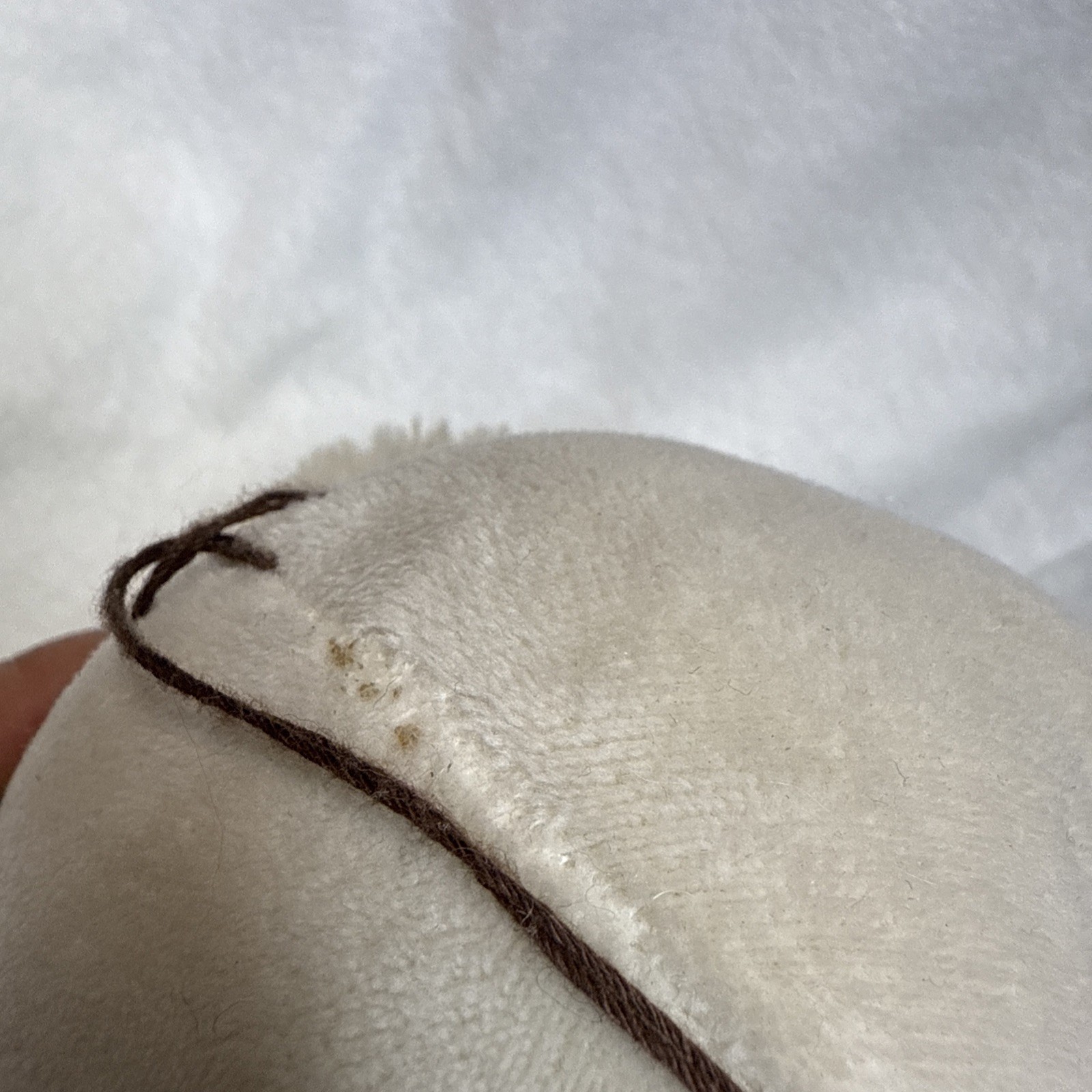 2012 Laying Lamb Chop Sock Puppet Sheep Soft Plush Stuffed Animal Toy LARGE 22"