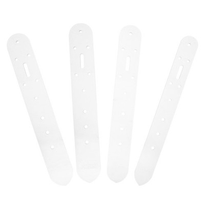 4 PCS Belt Punch Template Hole Spacing Locator Jig Marking Guide