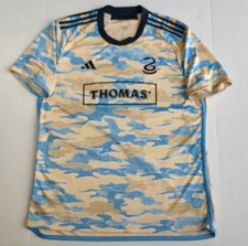 Philadelphia Union Daniel Gazdag Adidas Jersey XL Beige Camo Away MLS Thomas 10