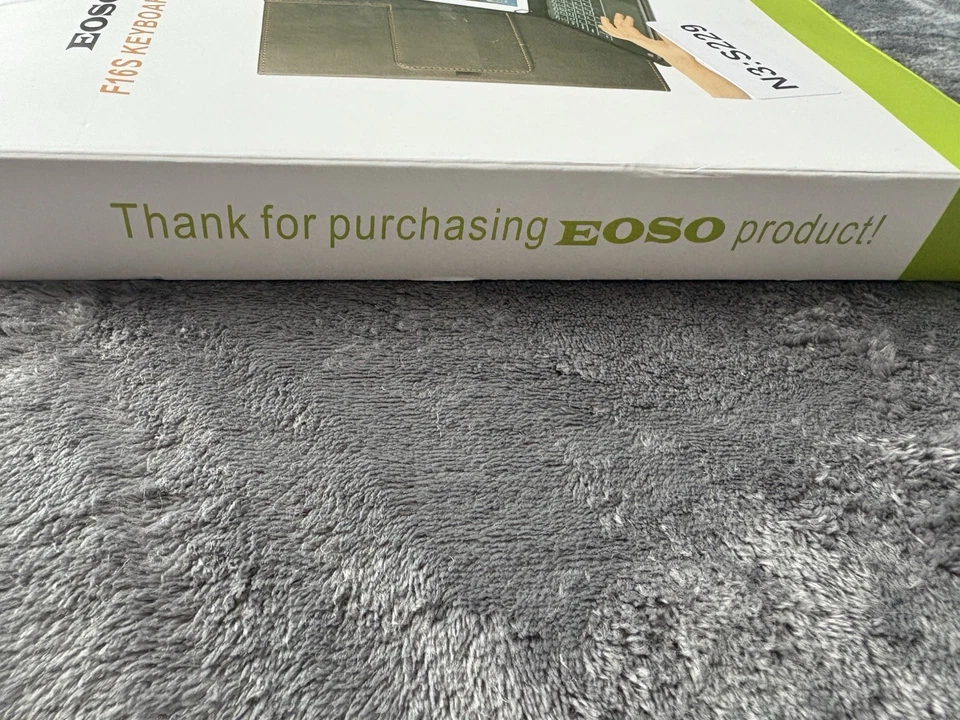 EOSO F16S+ Tablet Keyboard Case 9"/10.5" Black Touchpad Cursor - Image 2 of 4