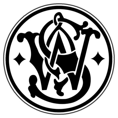Smith & Wesson Black Logo #2 Sticker Waterproof Vinyl Decal Die-Cut Garage Car