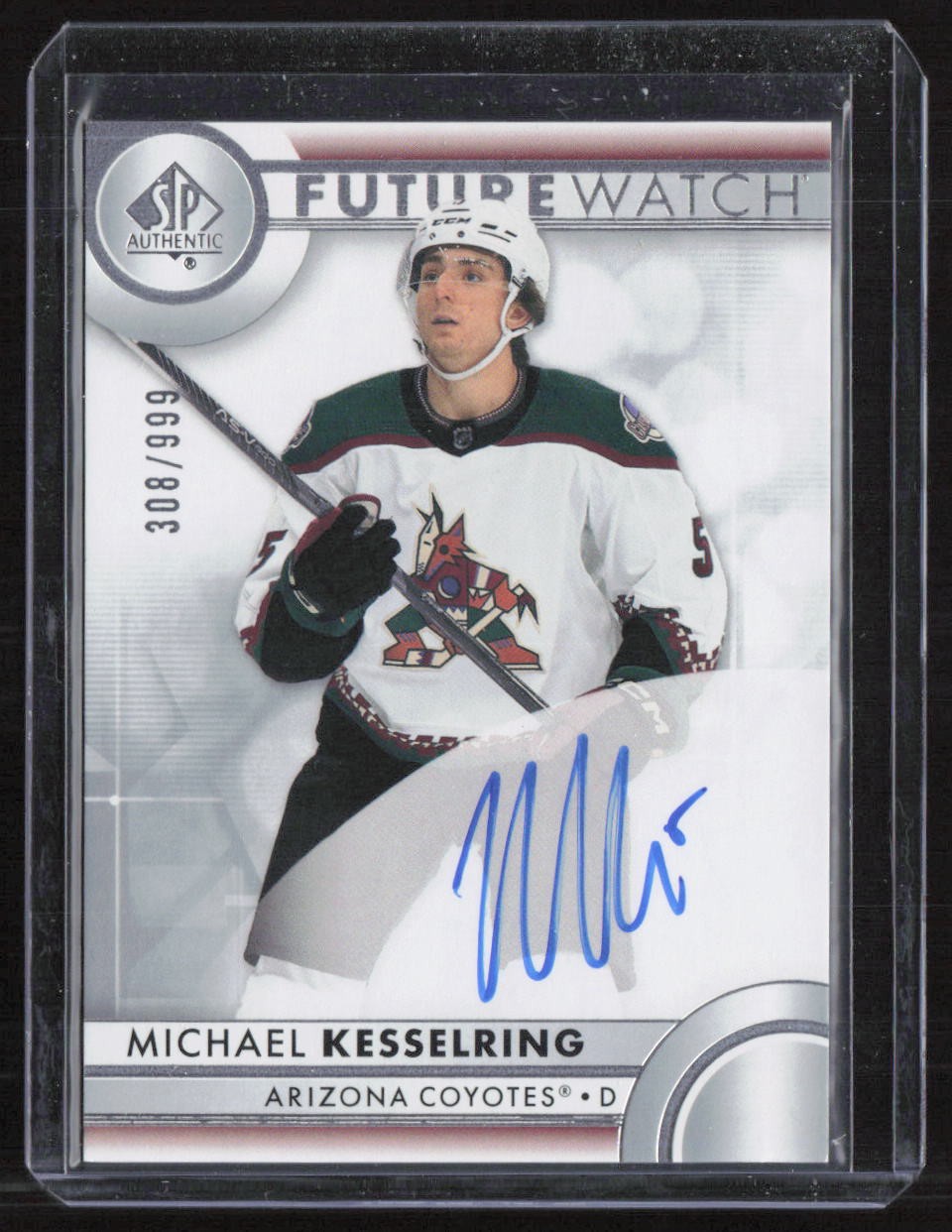 Michael Kesselring 2023-24 SP Authentic Future Watch Auto /999 #157
