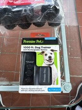  NEW Premier pet 1000 ft. Dog Trainer Collar with Rechargeable Battery  9943