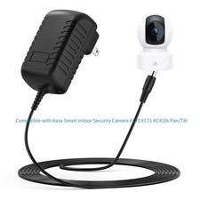 Power Cord for Kasa Smart Indoor Security Camera EC70 EC71 KC410s Pan/Tilt
