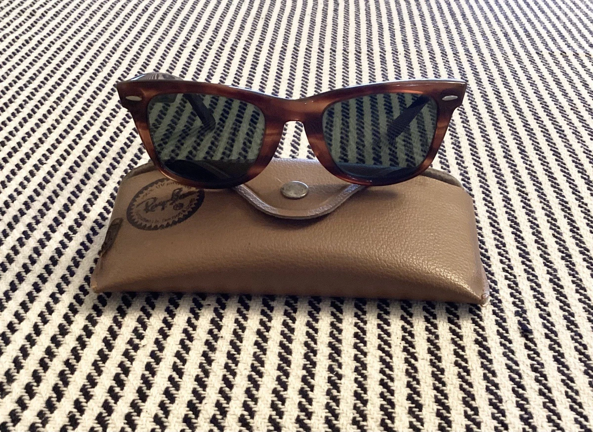 25+ Ray-Ban Wayfarer B L Vintage Sunglasses for sale | Updated Oct
