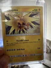 Zapdos SM145 Sun & Moon Holo Black Star Promo Pokemon Card TCG MP+ Pokémon 2018 on eBay