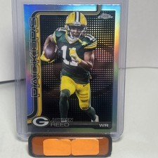 2025 Topps Chrome Jayden Reed #107 Silver Lightboard Logo SP Case Hit