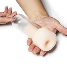 Reusable Thick Sleeve Extender Penis Stretcher Vacuum Pump Enhancer Enlarger