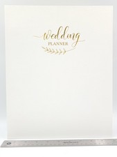 Wedding Planner Binder- Linen White
