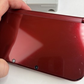 New Nintendo 3DS XL Red Console US Model - Tested! W Charger Stylus